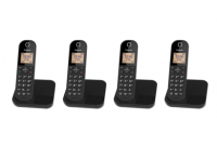 Điện thoại không dây kéo dài Panasonic KX-TGC414 với 4 tay con cầm tay không dây
