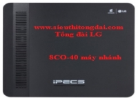 Tổng đài Ericsson-LG iPECS eMG80 8CO-40 máy nhánh