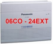 Tổng đài Panasonic KX-TES824 - 6 trung kế 24 máy lẻ